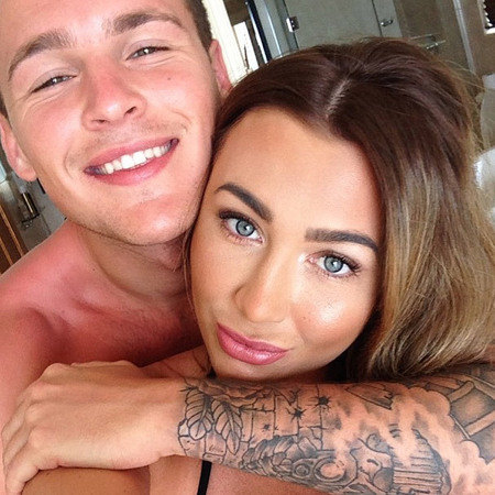 Lauren Goodger in Antigua with boyfriend Jack McLean