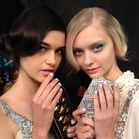 NYFW SS14 hair, beauty, makeup, nail trends