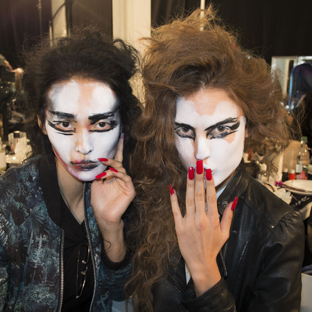 Vivienne Westwood SS14 makeup at LFW