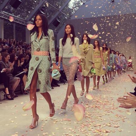 Burberry SS14 LFW finale