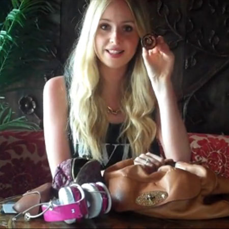 Diana Vickers, whats in my handbag