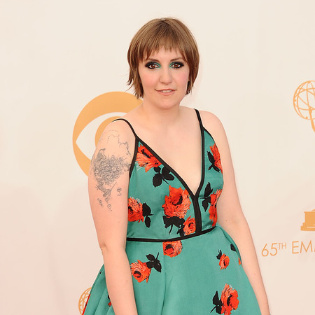 Lena dunham at TV emmys 2013