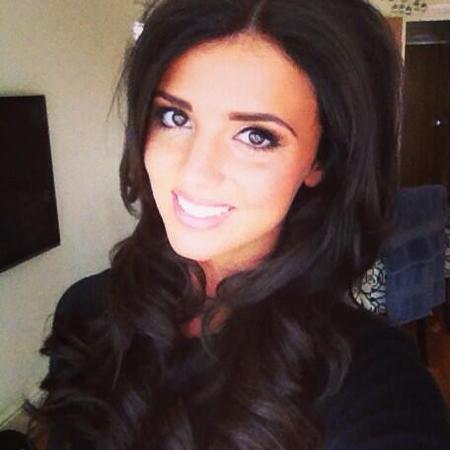 Lucy Mecklenburgh with new LAs Vegas hair extensions