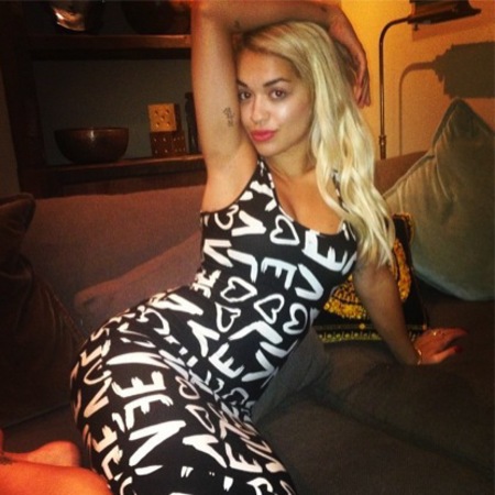 Rita Ora wears Madonna's Material Girl dress, Instagram