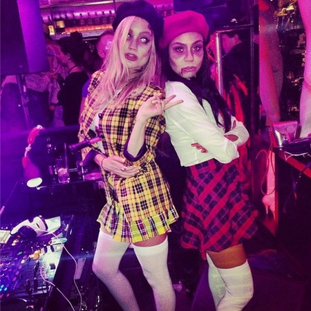 Celebrities in Halloween fancy dress