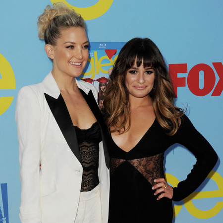 Lea Michele and Kate Hudson