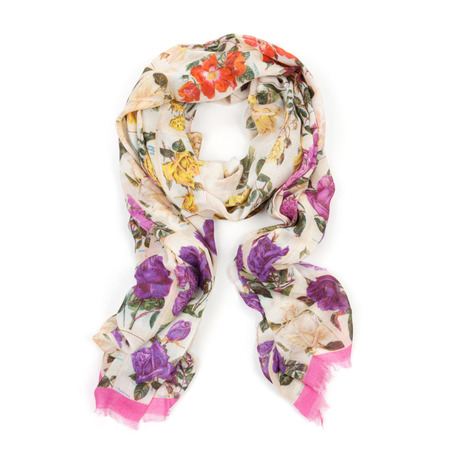 ted baker - silk scarf - roses - christmas gift ideas - for mum - handbag.com