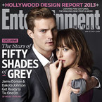 Christian Grey and Ana Steele Fifty Shades cast photos