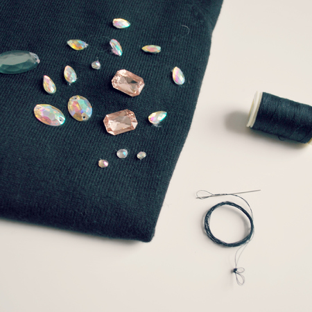 DIY: How to make your own embellished party top