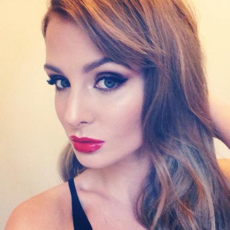millie mackintosh red lipstick - how to tutorial video - charlotte tilbutury bombshell look - handbag.com