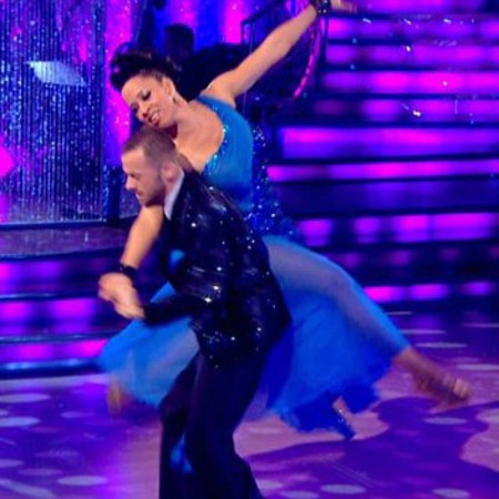 Natalie Gumede - favourite outfit - strictly come dancing - blue dress - handbag.com