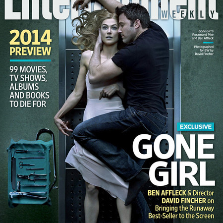 Ben Affleck keeps his socks on to snuggle Rosamund pike - Gone Girl film picture - Entertainment Weekly - socks in bed debate - new film release - celebrity news - handbag.com