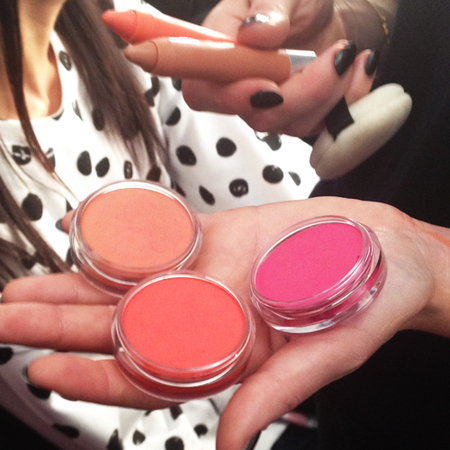 Make-up products used backstage at London Fashion Week SS14