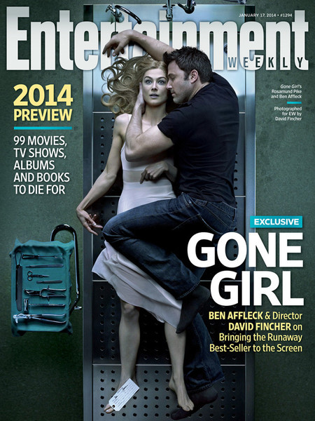 Ben Affleck keeps his socks on to snuggle Rosamund pike - Gone Girl film picture - Entertainment Weekly - socks in bed debate - new film release - celebrity news - handbag.com