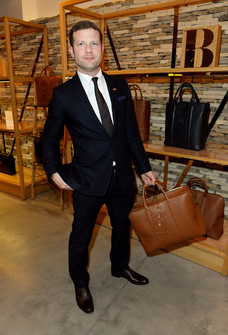 Dermot o'leary - mulberry - london collections men - man bag - handbag.com