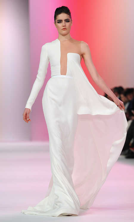 Designer wedding dress ideas from Couture fashion week - Stephane Rolland - modern wedding dress - Fashion and weddings - trends - handbag.com