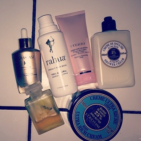 millie mackintosh beauty products - face mask - hair treatment - diy home spa - handbag.com