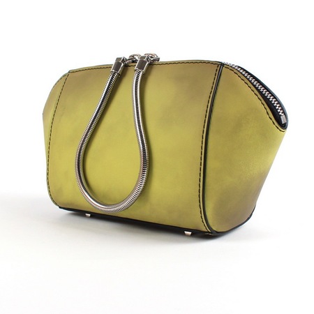Alexander Wang colour change makeup bag - yellow - AW14 collection - futuristic fashion - handbag and beauty news - shopping bag - handbag.com