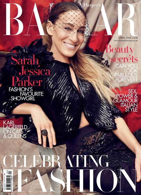 Sarah Jessica Parker for Harper's Bazaar - April Issue - Sarah Jessica Parker fashion interview - Sex and the City - cover image - celebrity news - handbag.com