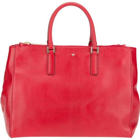 Dannii Minogue - Red Ebury Bag - Anya Hindmarch - handbag essentials - what's in my handbag - shopping news - interview - handbag.com