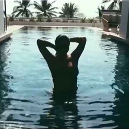 kim kardashian kanye west sexy music video - kardashian sexy bikini and swimwear collection - kim kardashian new song - handbag.com