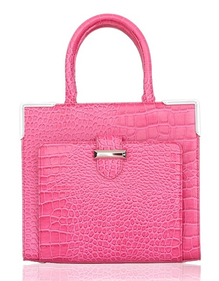 Snob Essentials - bag snob ss14 debut collection - pink handbag - shopping bag - handbag.com
