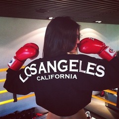 Kendall Jenner - boxing - celebrity workout - kardashian - handbag.com