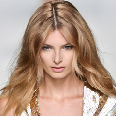 Blumarine fashion week ss14 - beach hair - festival beauty - tousled waves - long hair ideas - summer hairstyles - handbag.com