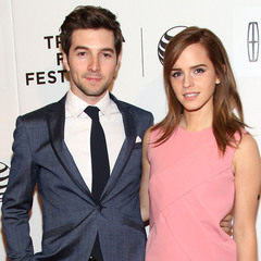 Emma Watson supports best friend at film premiere - Emma Watson wears Narciso Rodriguez on the red carpet - celebrity red carpet fashion - celebrity style - handbag.com