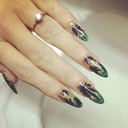 Lily Allen's best nail art designs