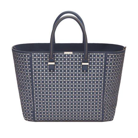Victoria Beckham's pre autumn handbag collection - navy tote bag - designer handbags - shopping bag - handbag.com