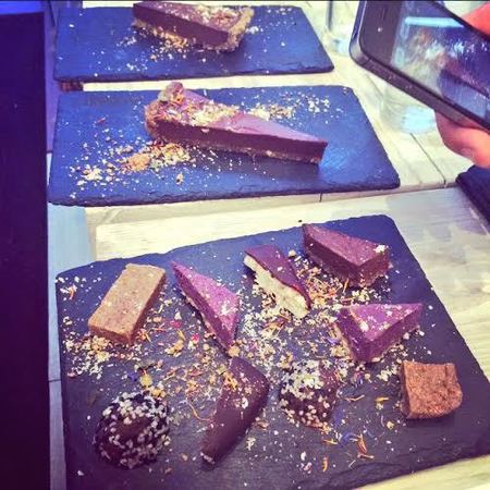 Nama Foods new restaurant in Notting Hill - Restaurant review - London city guide - going out - dining - RAW PUDDING - review - evening bag - handbag.com