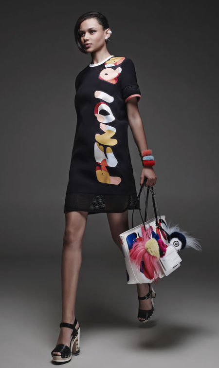 fendi resort collection 2015 - bright sporty printed handbags - Fendi Resort collection 2015 handbags go printed - shopping news - shopping bag - handbag.com