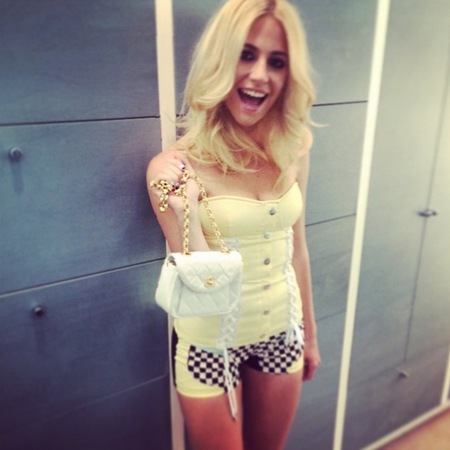 Pixie Lott's handbag collection