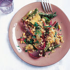 Quinoa with Roasted Vegetables and Chickpeas healthy salad recipe - summer salad recipes - healthy diet - summer recipe - gym bag - handbag.com