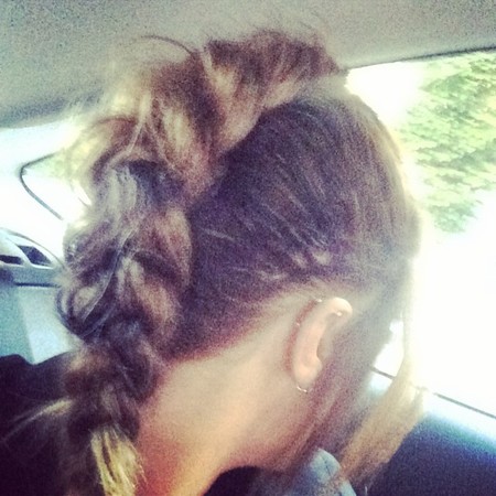 Celebrities wearing the plaits and braids hair trend