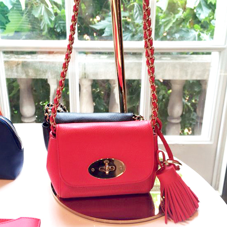 mulberry small lily bag-spring summer 2015-red crossbody bag-mini ...