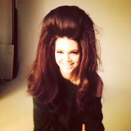 Sixties hair and makeup trend