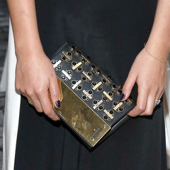 Chrissy Teigen clutch bag - handbagspy - july 2014 - shopping feature - shopping bag - handbag.com