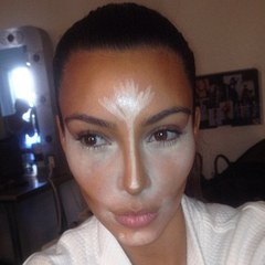 kim kardashian-contouring makeup-how to contour your face-handbag.com
